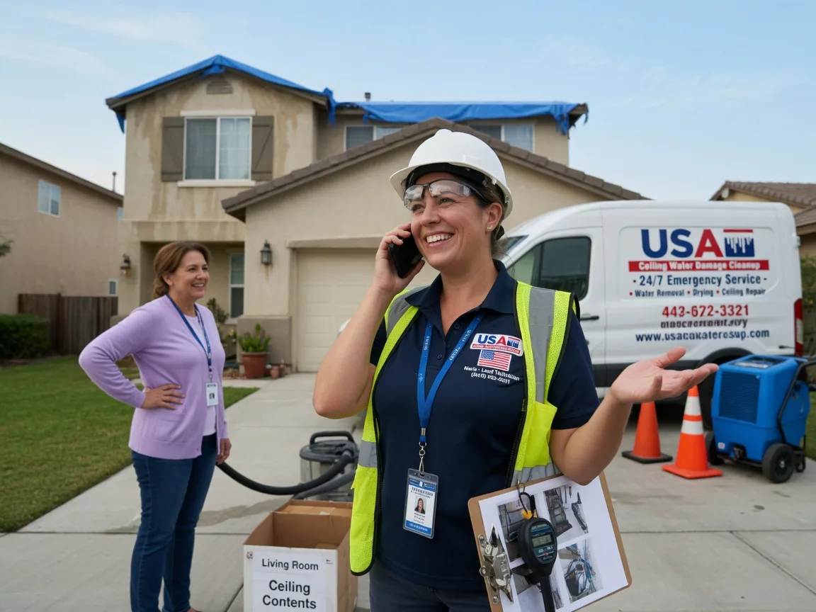 Ceiling Water Damage Restoration Darwin, MN FAQs